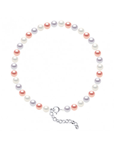 Bracelet Rang Perle de Culture -...