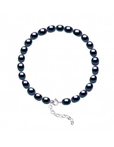 Bracelet Rang Perles de Culture - Argent - Lycaon
