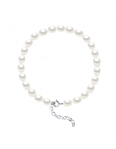 Bracelet Rang Perles de Culture -...