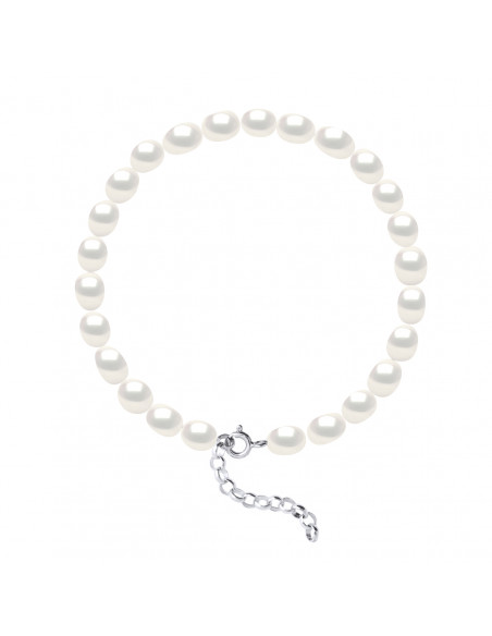 Bracelet Rang Perles de Culture - Argent - Lycaon