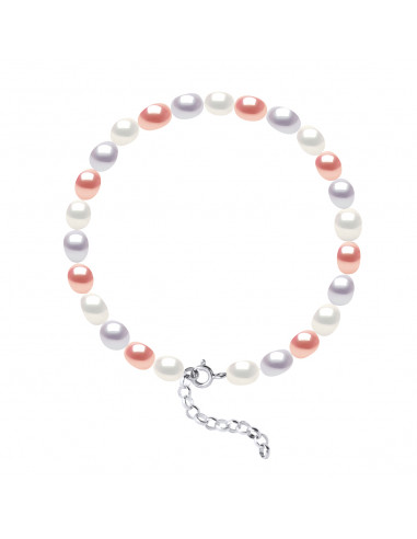 Bracelet Rang Perles de Culture - Argent - Lycaon