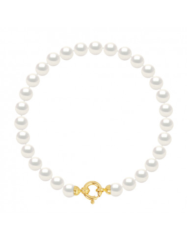 Bracelet Rang Perles de Culture - Or...
