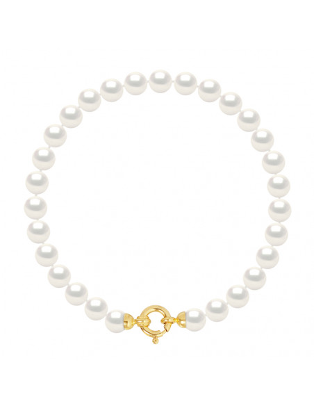 Bracelet Rang Perles de Culture - Or - Physalis