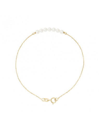 Bracelet 7 Perles de Culture - Or -...