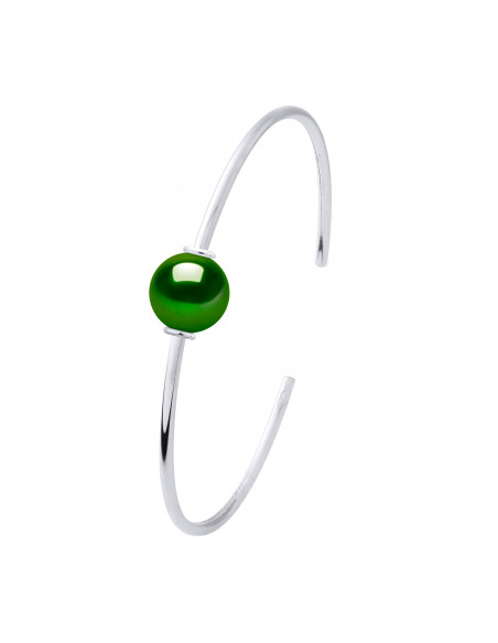 Bracelet  Jonc Prestige Perle de Culture - Argent - Oeme