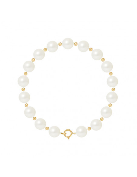 Bracelet Rangs Perles de Culture - Or - Diria