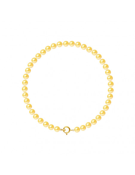 Bracelet Rang Perles de Culture - Or - Lucine