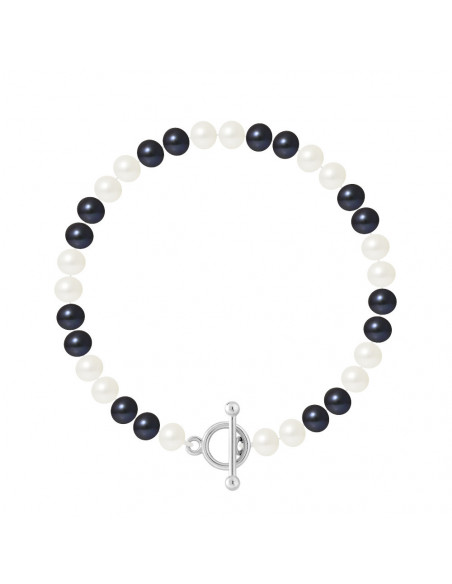 Bracelet Rang Perle de Culture - Argent - Amélia