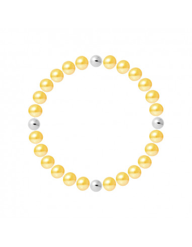 Bracelet Rang Perles de Culture - Argent - Fidia