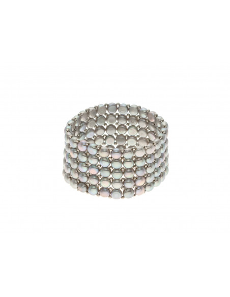 Bracelet 5 Rangs Perle de Culture - Maera