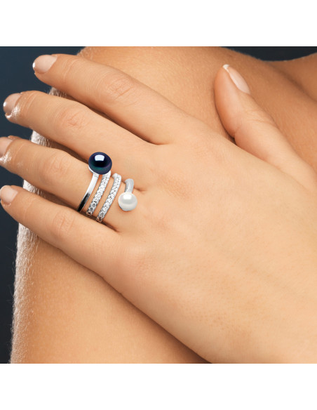 Bague Perles de Culture - Argent - Emmanuelle