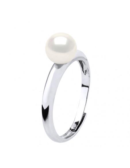Bague Perle de Culture - Argent - Cassie