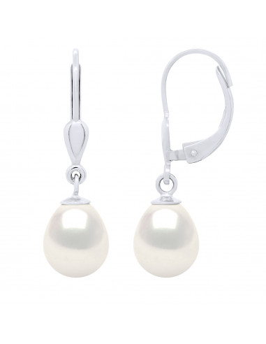 Boucles d'Oreilles Perles de Culture - Or - Margot