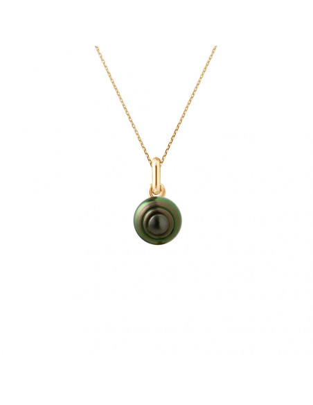 Pendentif Bélière Perle de Tahiti - Or - Ilda