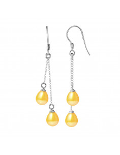 Boucles d'Oreilles Perles...