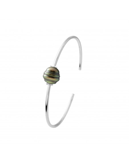 Bracelet Perle de Tahiti - Argent - Aurelia