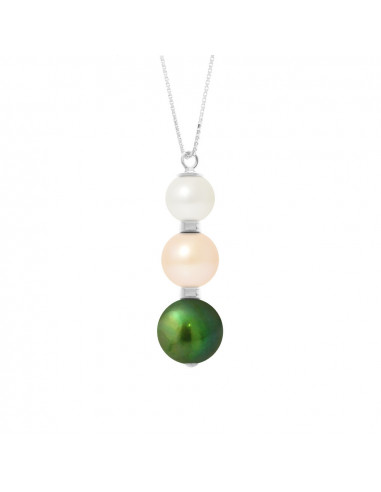 Collier Trio Perle de Culture - Or -...