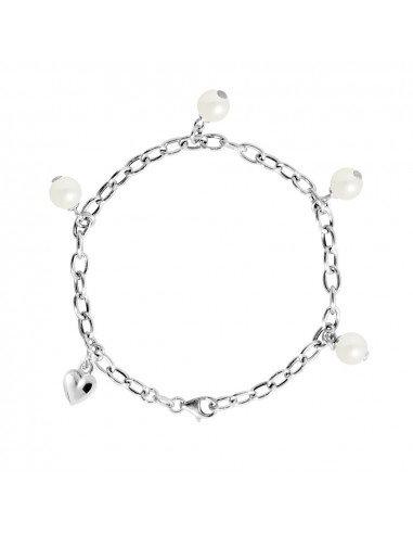 Bracelet Perles de Culture - Argent - Elisa