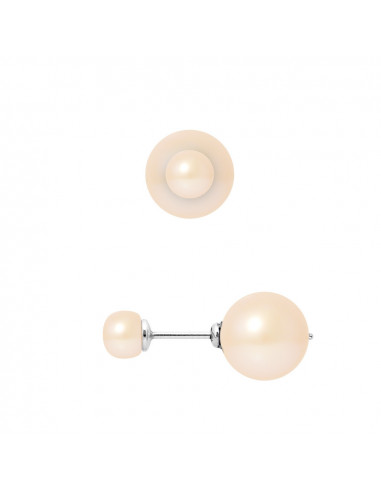 Boucles d'Oreilles Perles de Culture - Argent - Bel