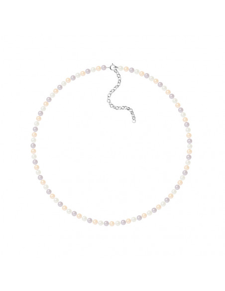 Collier Rang Perles de Culture - Argent - May