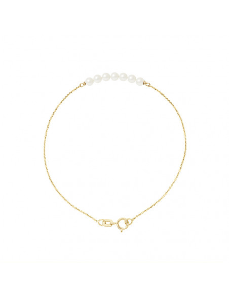 Bracelet 7 Perles de Culture - Or - Lucia