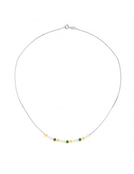 Collier 15 Perles de Culture - Or - Purah