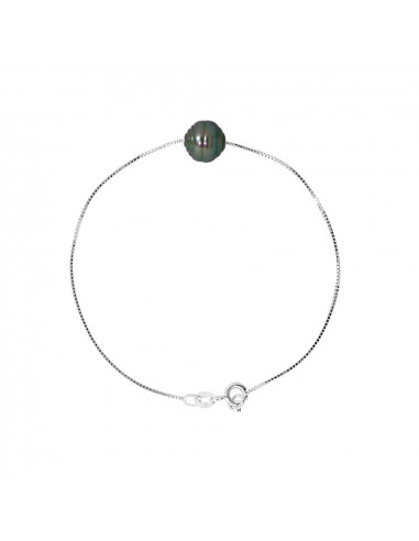 Bracelet Perle de Tahiti - Argent -...