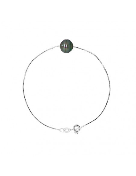 Bracelet Perle de Tahiti - Argent - Cynthia