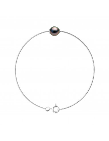Bracelet Perle de Tahiti - Argent - Aegeria