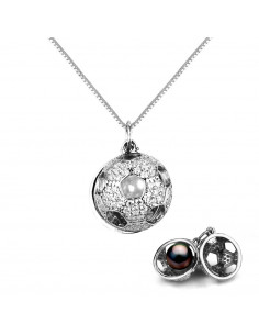 Collier Ballon Perle de...