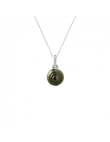 Pendentif Bélière Perle de Tahiti -...