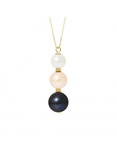 Collier Trio Perle de...