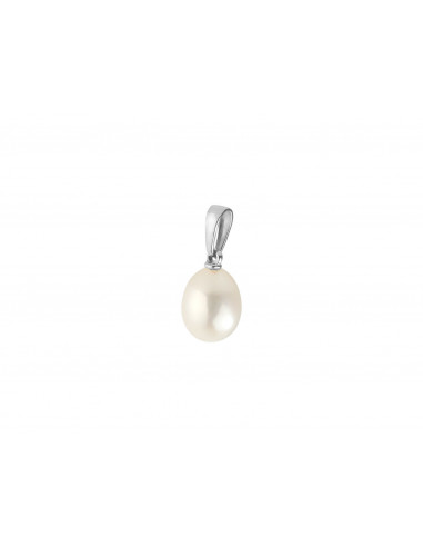 Pendentif Perle de Culture - Argent -...