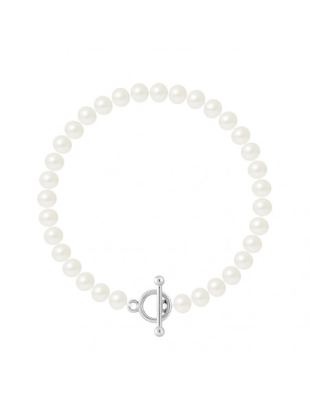 Bracelet Rang Perle de Culture - Argent - Amélia