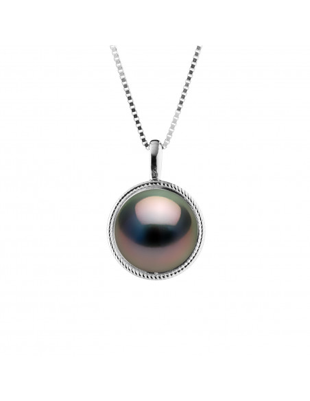 Collier Perle de Tahiti - Argent - Liatris