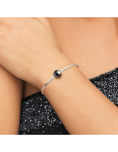 Bracelet  Perle de Tahiti - Argent - Azure