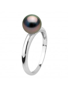 Bague Perle de Tahiti -...
