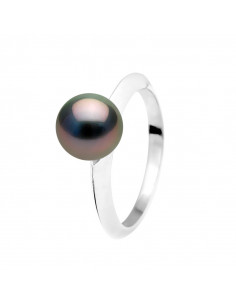 Bague Perle de Tahiti -...