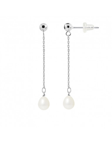 Boucles d'Oreilles Perles de Culture - Or - Olivia