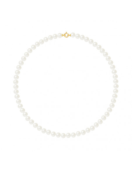 Collier Rang Perles de Culture - Or - Tressy